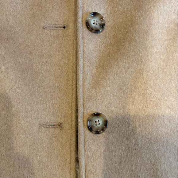 Abercrombie & Fitch Camel Wool Blend Coat - Picture 4 of 13